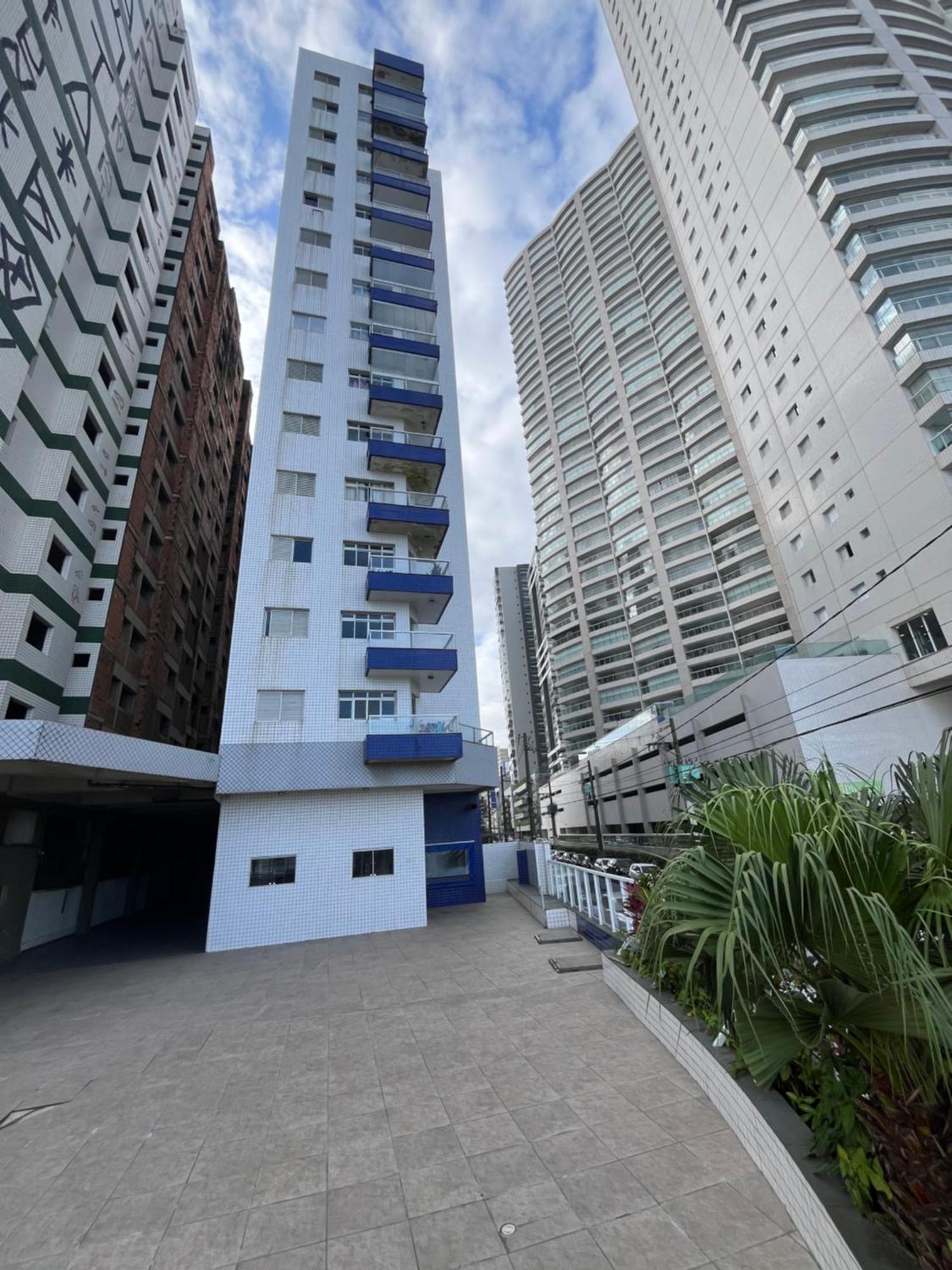 Apartamento Vista Para Praia Praia Grande  Buitenkant foto