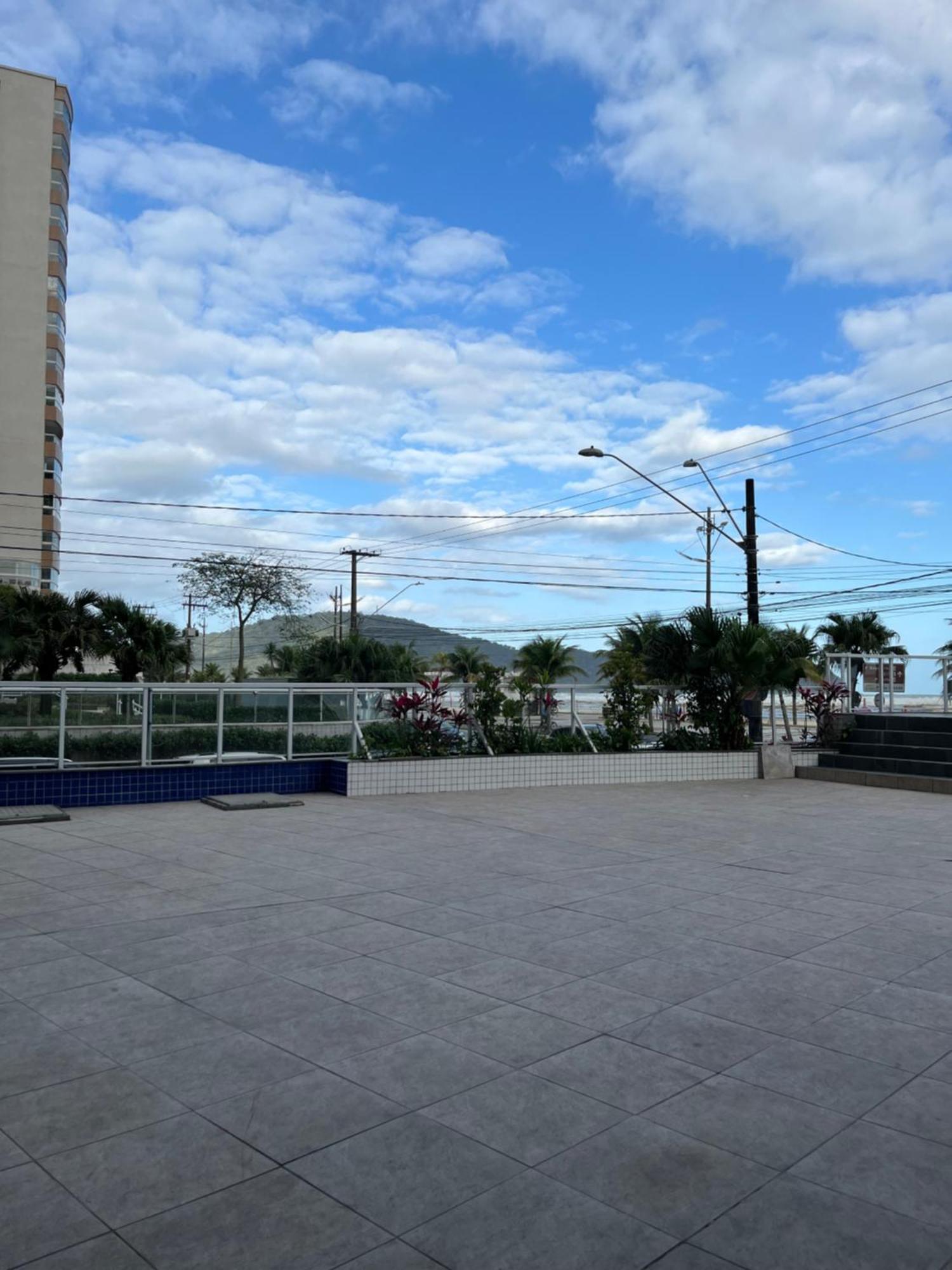 Apartamento Vista Para Praia Praia Grande  Buitenkant foto